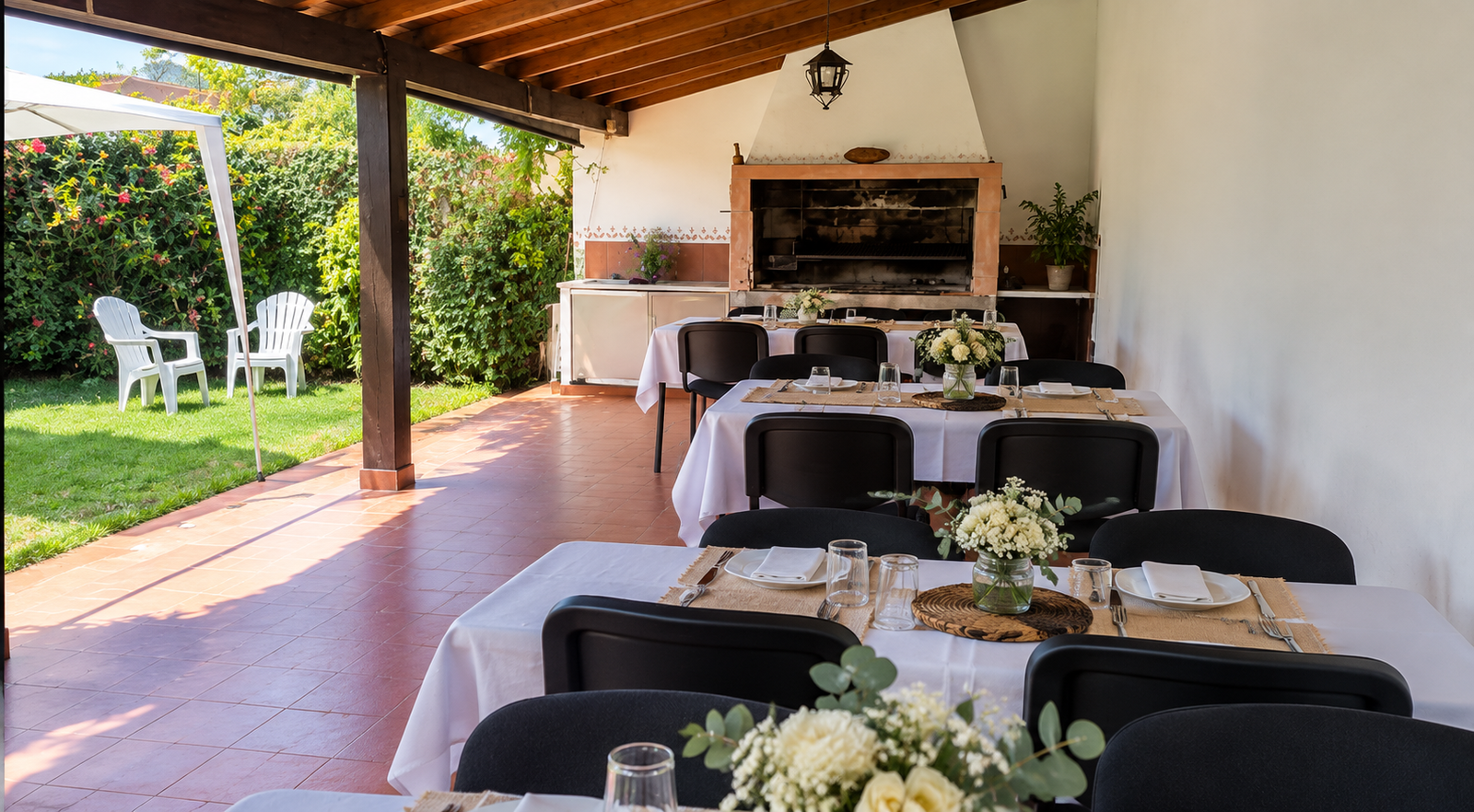 Eventos en el jardín de Villaverdi