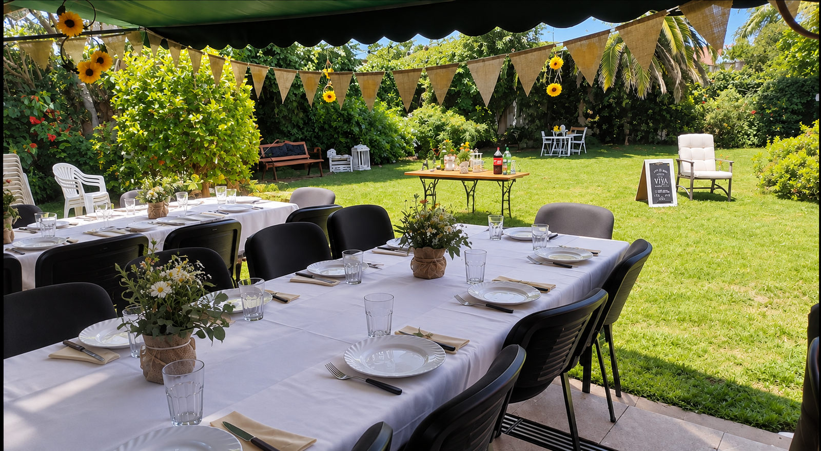 Salón cubierto de Villaverdi Eventos